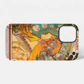十二宮図とミュシャ iPhoneケース (裏面横)