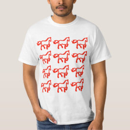 十二支の午(馬)の銀河 Tシャツ