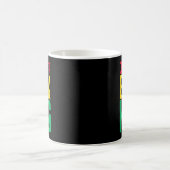十二日は私の独立の日ブラックキングファテ コーヒーマグカップ (中央)
