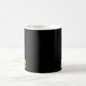 十二日は私の独立の日ブラックキングファテ コーヒーマグカップ (中央)