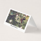 十二日目のクリスマスカードで木に火が付絵画いた (正面)