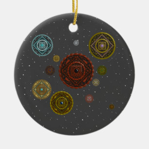 十二星座の装飾 セラミックオーナメント