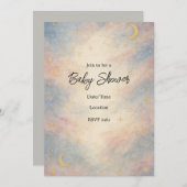 十二星座ベビーシャワー招待状 招待状 (正面/裏面)