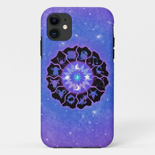 十二星座ホイール iPhone 5 カバー (裏面)