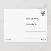 十二星座 おうし座 カスタム 誕生日 フォト 占星術 ポストカード (裏面)