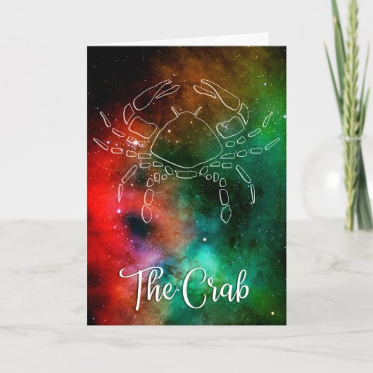 十二星座：かに座 'The Crab' カード (正面)