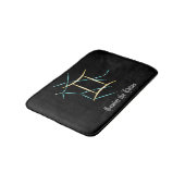 十二星座 双子座 バスマット (アングル)