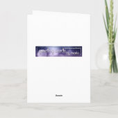 十二星座：双子座 レインボー スペース カード (裏面)