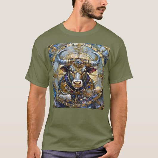 十二星座 - 牡牛座 Tシャツ (正面)