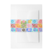 十二星座 誕生日 アート 招待状ベリーバンド (正面例)