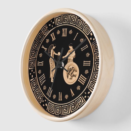 十二時 壁時計 (傾斜)