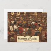 『十二月の映画の夜 – その問題の物語。』 ポストカード (正面/裏面)