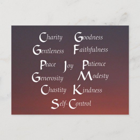 十二果実 ポストカード (正面)