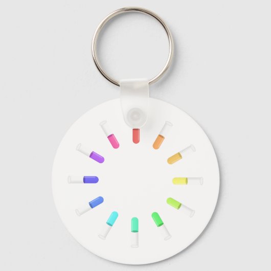 十二液 キーホルダー (正面)