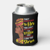 十二番目の私は嵐メラニンブラック女の子 缶クーラー (缶正面)