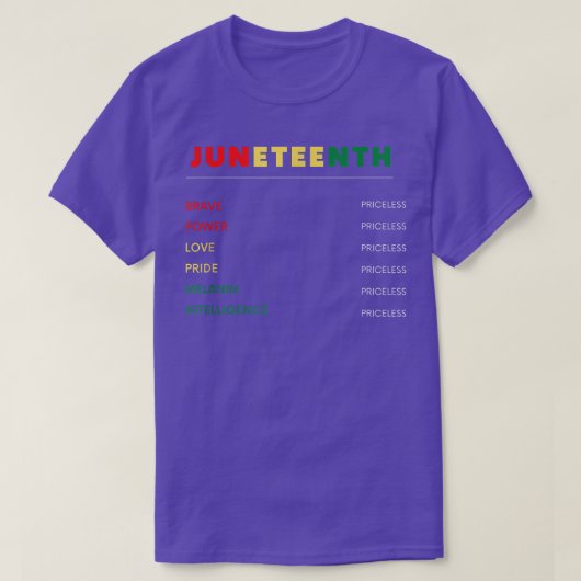 十二番目の,解放日,幸せな自由 Tシャツ (デザイン正面)