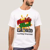 十二番目は黒いクリスチャンを我慢できない Tシャツ (正面)