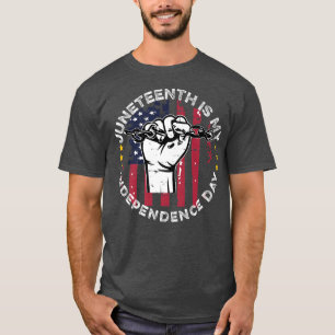 十二祖先黒アフリカ系アメリカ国旗P Tシャツ