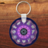 十二部族 キーホルダー (正面)