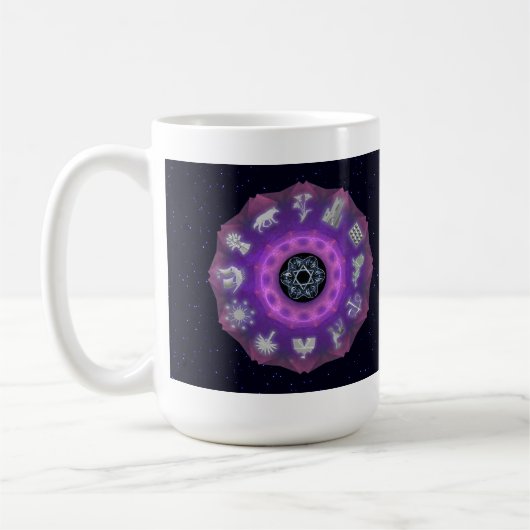 十二部族 コーヒーマグカップ (左)