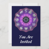 十二部族 招待状 (正面)