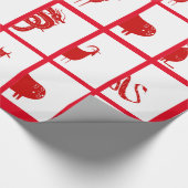 十二〔占星術の〕十二宮図 ラッピングペーパー (角)