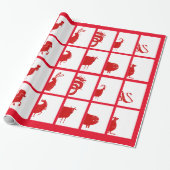 十二〔占星術の〕十二宮図 ラッピングペーパー (アンロールド)