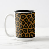 十五オズコーヒーマグ – "LEOPARD PRINT" ツートーンマグカップ (左)