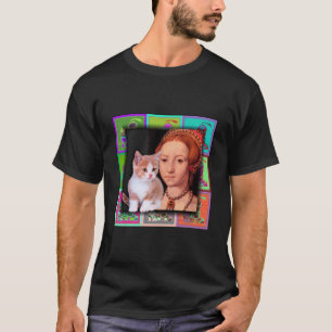 十代のエリザベス女王一世および彼女の子ネコ Tシャツ