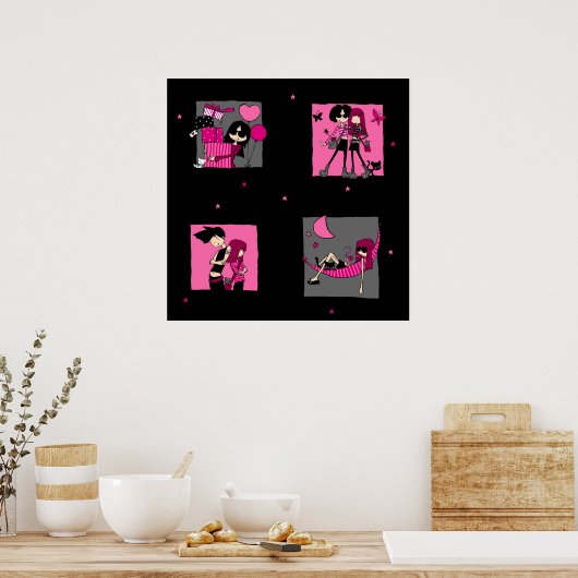 十代の夢 ポスター (キッチン)