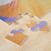 十代の女の子遊のバレーボール ジグソーパズル (側面)