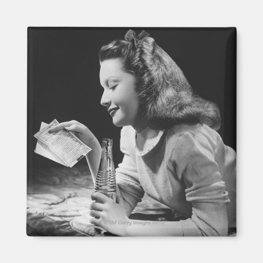 十代の少女 マグネット (正面)