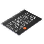 十代の少年のためのバスケットボールの贈り物 ノートブック (左側)