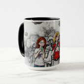 十代の忘却 マグカップ (正面左)