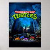 十代の突然変異忍者タイル映画 ポスター (正面)