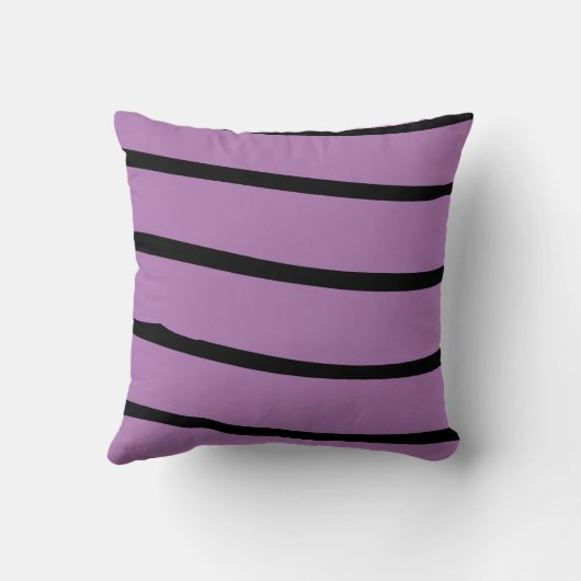 十代の若者たちのためのリバーシブルの枕を縞で飾ります クッション (裏面)