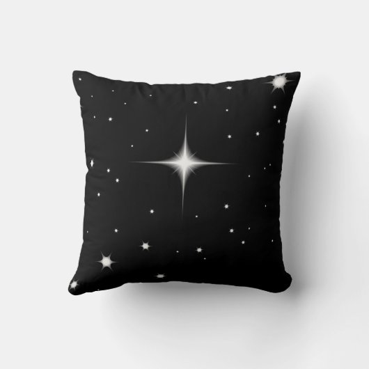 十代の若者たちの星明かりの夜枕 クッション (裏面)