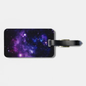 十代の若者たちの銀河系の手荷物ラベル ラゲッジタグ (裏面横)