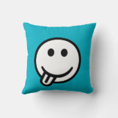 十代の若者たちの顔の枕 クッション (裏面)