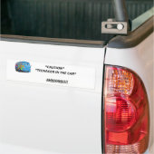 十代の運転者 バンパーステッカー (トラック上)