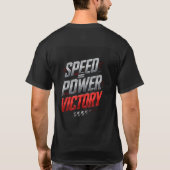 ⚡十代アスリートのためのスピードトレーニング🚀 Tシャツ (裏面)