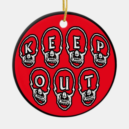 十代部屋のためのドア・ハンガー セラミックオーナメント (正面)