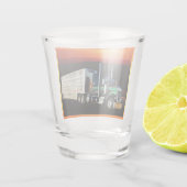 十八日没の牛車 ショットグラス (裏面)