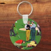 十八番ホール キーホルダー (正面)