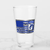 十八空挺部隊アメリカ予備軍 タンブラーグラス (正面)
