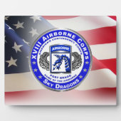 十八空挺部隊「空ドラゴン」 フォトプラーク (正面)