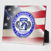 十八空挺部隊「空ドラゴン」 フォトプラーク (側面)