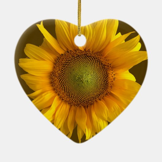 十八結婚周年記念ひまわり セラミックオーナメント (裏面)