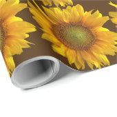 十八結婚周年記念ひまわり ラッピングペーパー (ロールコーナー)