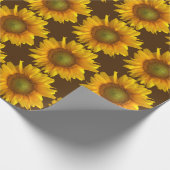 十八結婚周年記念ひまわり ラッピングペーパー (角)